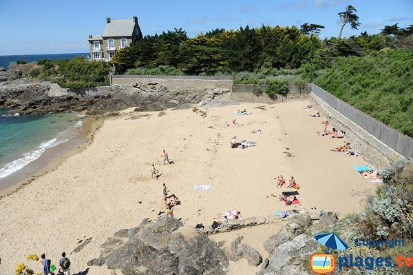 Photo of the Nicet beach in St Malo in France