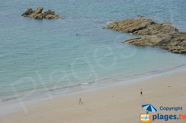 Plage secrète à Saint-Lunaire - Pointe du Nick