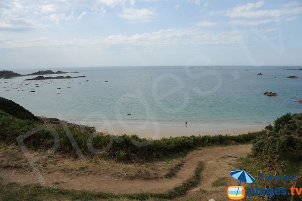 Photo of the Nick creek in Saint Lunaire in France