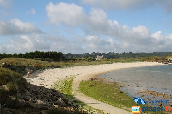 Photo de la plage de Nod Even à Guissény