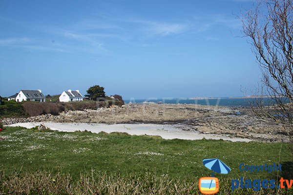 Plage de Nod Evenn à Sibiril - Finistère Nord