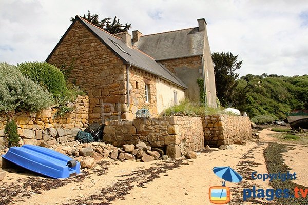 Plage confidentielle sur l'ile de Bréhat