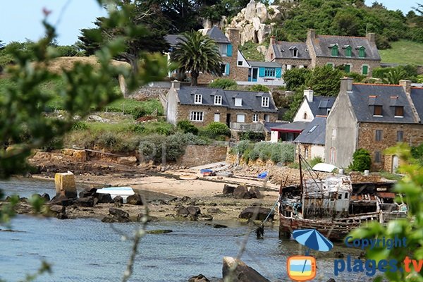 Hameau de la plage de Nod Goven - Bréhat