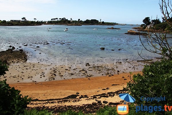 Crique à proximité de la plage de Nod Goven - Bréhat