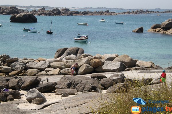 Mooring area at Nodeven Ruduloc - Bretagne - Kerlouan