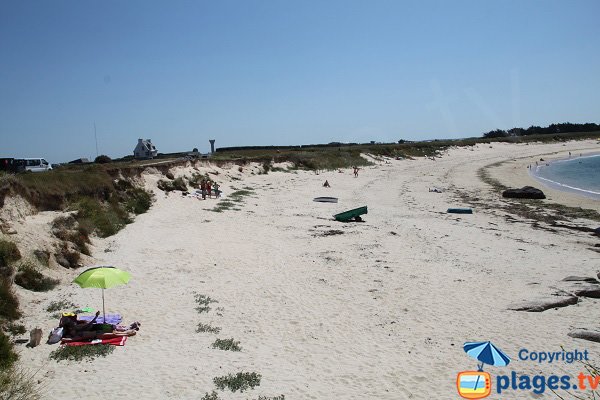 Foto des Strandes von Nodeven Ruduloc in Kerlouan