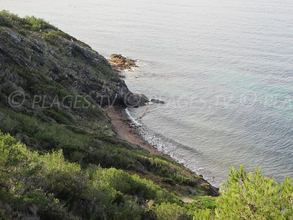 Plage Noire des Mèdes à Porquerolles