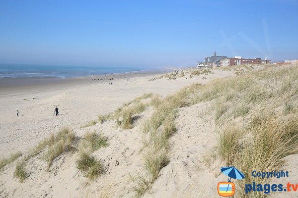 kitesurfing beach in Berck