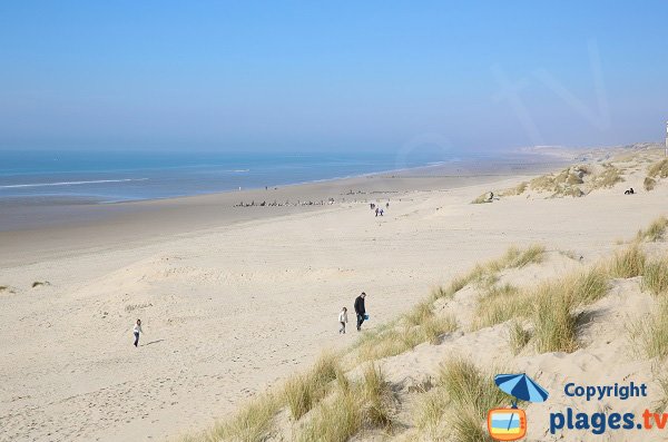 Plage au nord de Berck