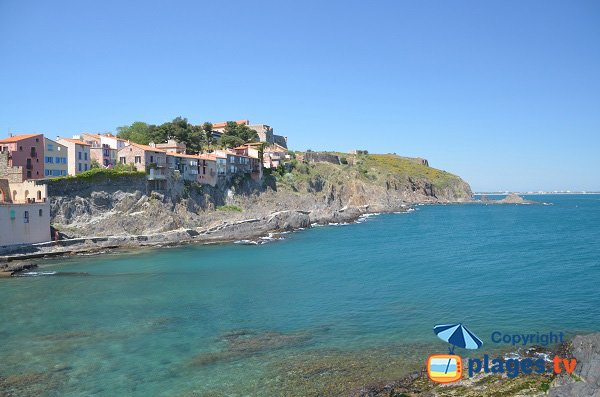 Coastal path of Collioure