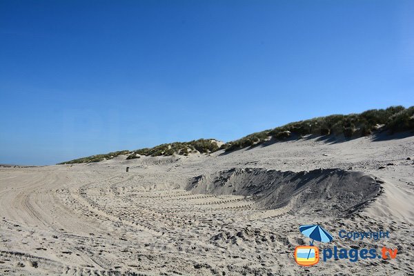 Dunes à Fort Mahon