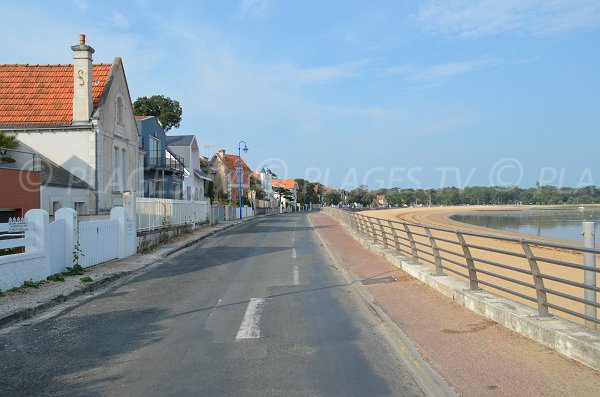 Fouras lungomare al spiaggia Nord