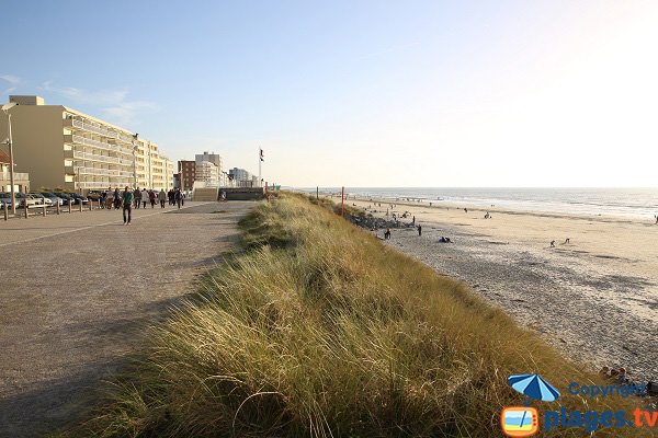 Vue sur Hardelot depuis le nord