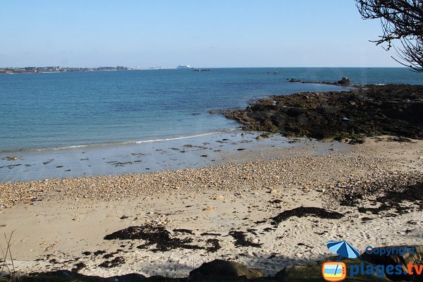 Plage de l'ilot de Sainte Anne à St Pol de Léon