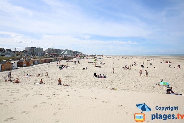 Foto vom Nordstrand in Le Touquet