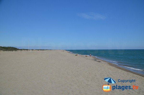 Photo de la plage nord de Sainte-Marie