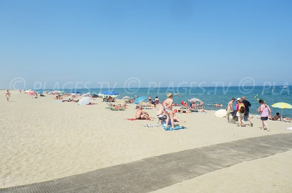 Spiaggia del Camping Municipale di Sainte-Marie - Francia