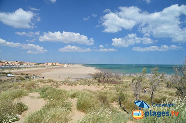 Foto della spiaggia di Saint Pierre sur Mer in Francia