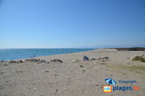 Nord beach of Torreilles - Agly area