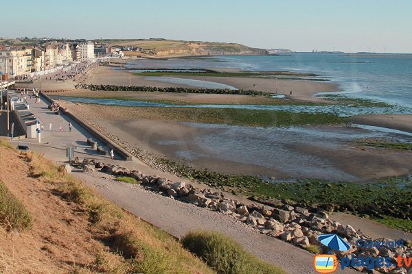 View on Wimereux from North beach