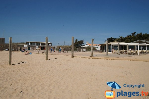 Restaurant on Normandelière beach - Brétignolles