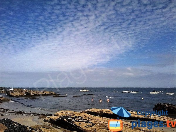 Crique peu fréquentée sur l'ile de Groix - Nosterven