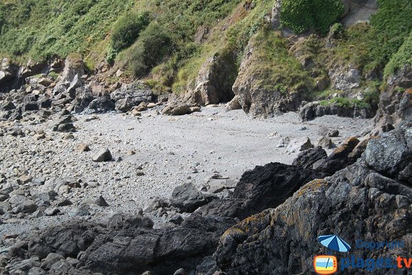 Galets sur la plage de Notored à Plouézec