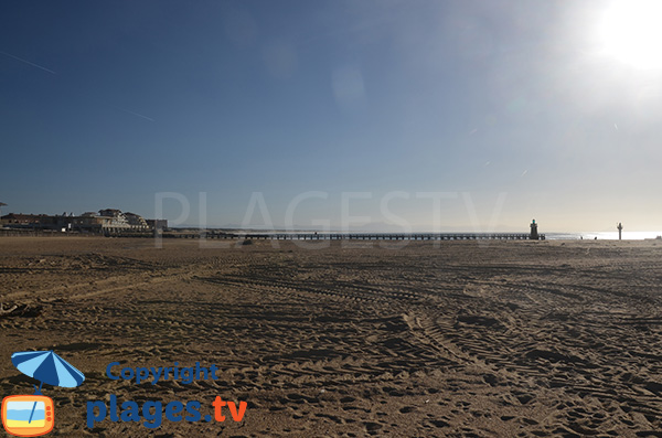 North beach of Capbreton