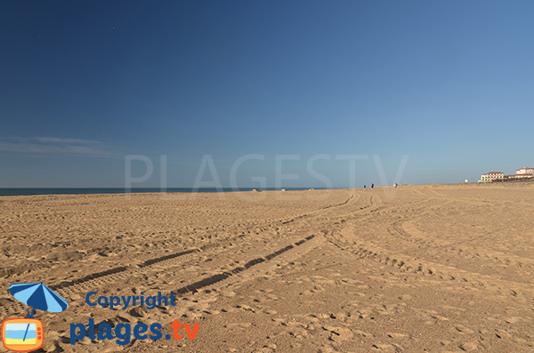 Grande plage entre Hossegor et Capbreton