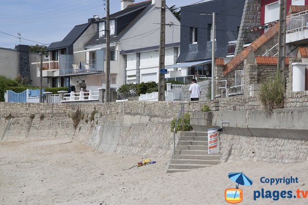 Access to Nourriguel beach - Larmor-Plage