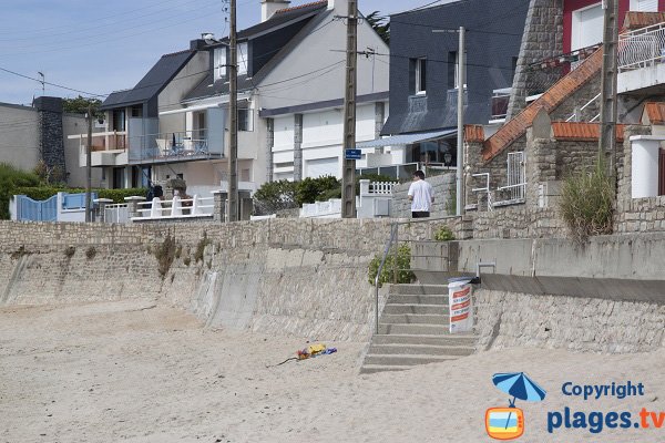 Accès à la plage de Nourriguel