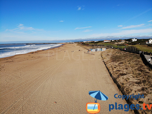 Photo de la plage de l'Océan à Anglet