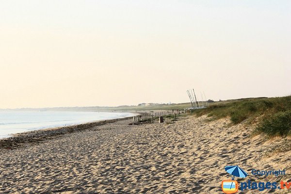 Ocean beach in Noirmoutier - l'Epine