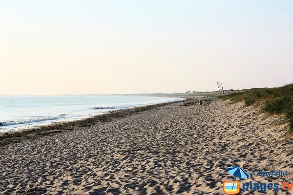 Foto della spiaggie dell'Ocean a Noirmoutier - Francia