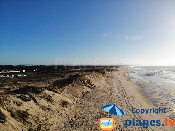 Plage des Oceanides à Capbreton