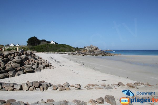 Photo of Ode an Deved beach in Cléder in France
