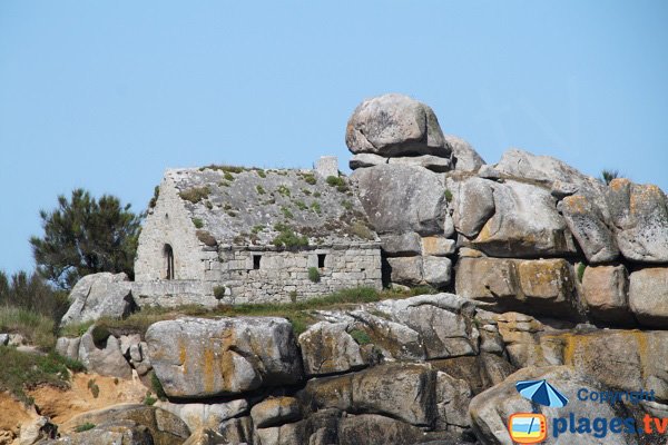 Guard house on the beach Ode an Denved - Cléder