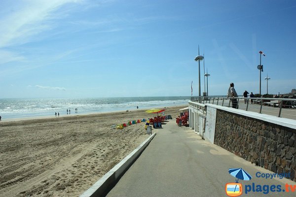 L'accesso alla spiaggia Les Oiseaux a Saint Jean de Monts