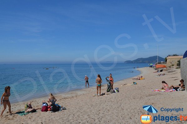 Plage d'Olbia à Hyères