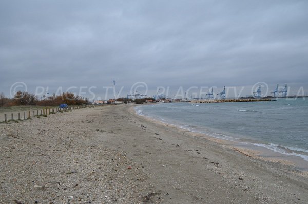 Spiaggia Olga a Port Saint Louis in Francia