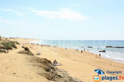 Plage à Olonne sur Mer