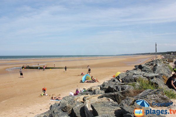 Omaha Beach à Saint-Laurent-sur-Mer secteur Est