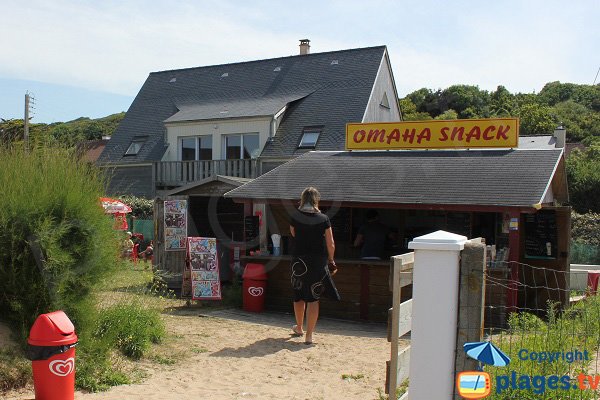 Snack à proximité de la plage de St Laurent sur Mer