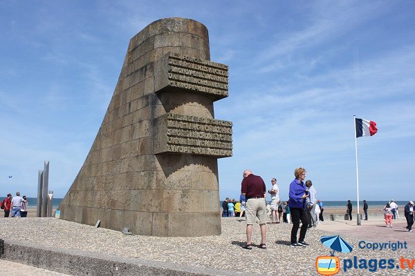 Le Signal à Omaha Beach - St Laurent sur Mer