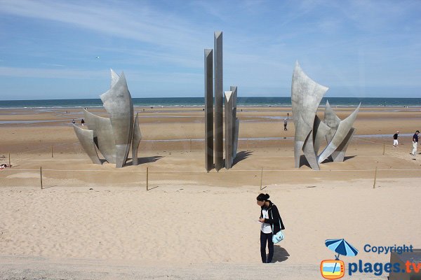 Les Braves on the Omaha Beach - Saint-Laurent-sur-Mer