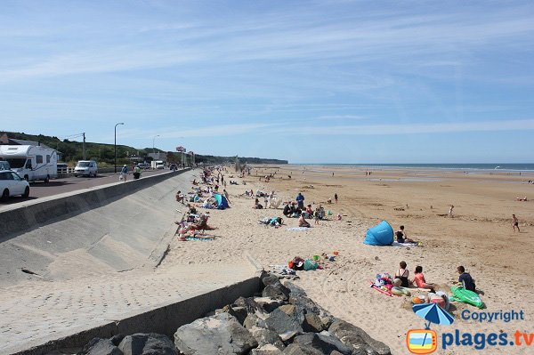 Photo of Omaha Beach beach in Saint Laurent sur Mer - Normandy