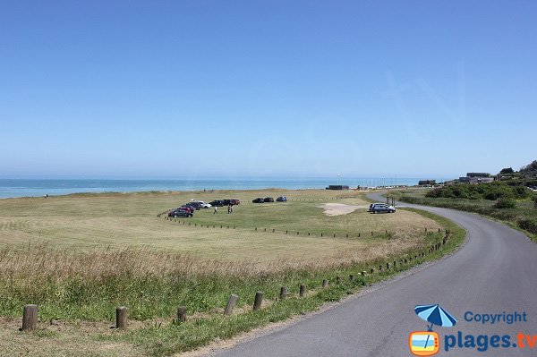 Environment of Omaha Beach in Colleville sur Mer - Normandy