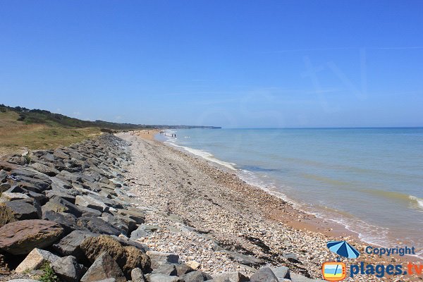 Photo of Omaha beach in Colleville sur Mer - France