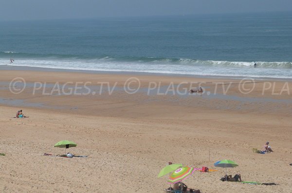 Photo de la plage d'Ondres dans les Landes