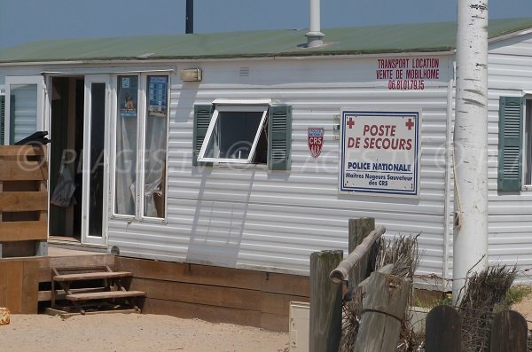 Poste de secours à Ondres